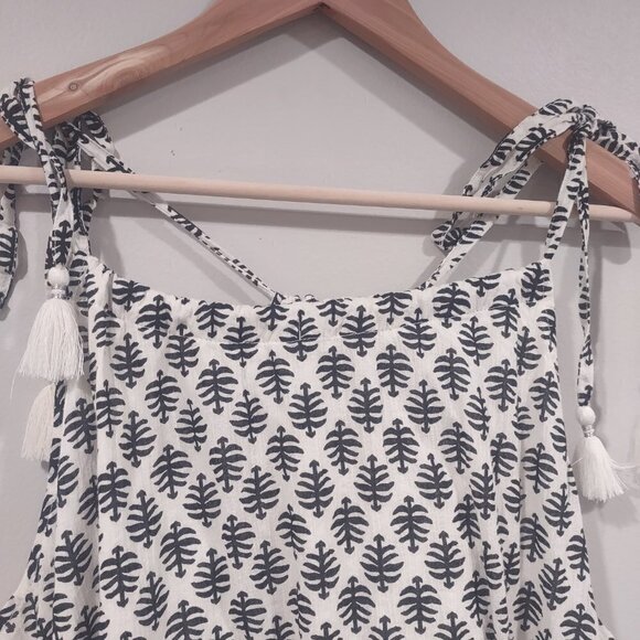 Women's Sleeveless Midi Dress Crochet Leaf Size XXL - Picture 4 of 7